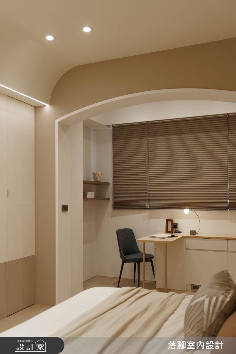 31坪新成屋(5年以下)＿現代風臥室案例圖片＿落腳室內設計＿落腳_甜心之38