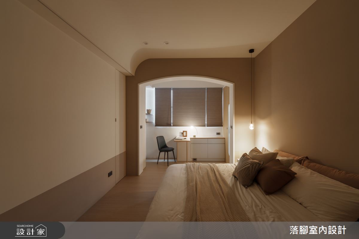 31坪新成屋(5年以下)＿現代風臥室案例圖片＿落腳室內設計＿落腳_甜心之35