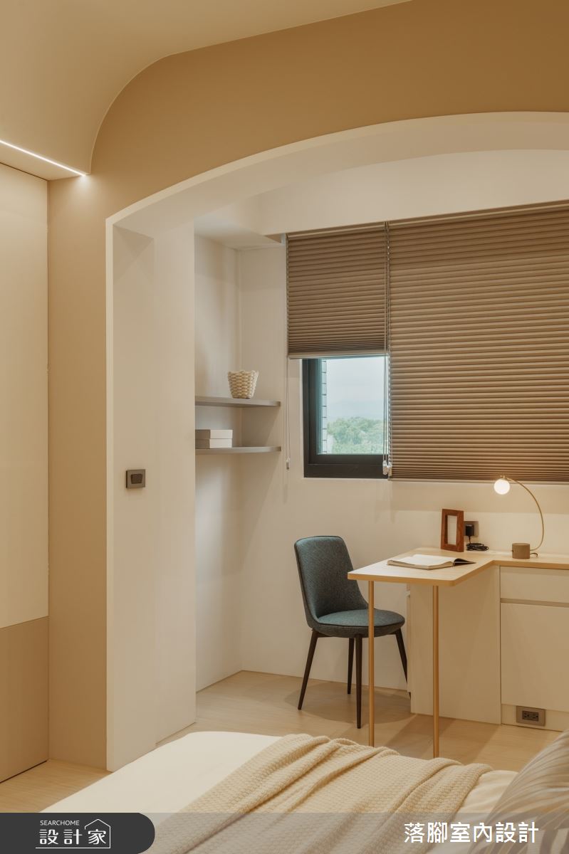 31坪新成屋(5年以下)＿現代風臥室案例圖片＿落腳室內設計＿落腳_甜心之39