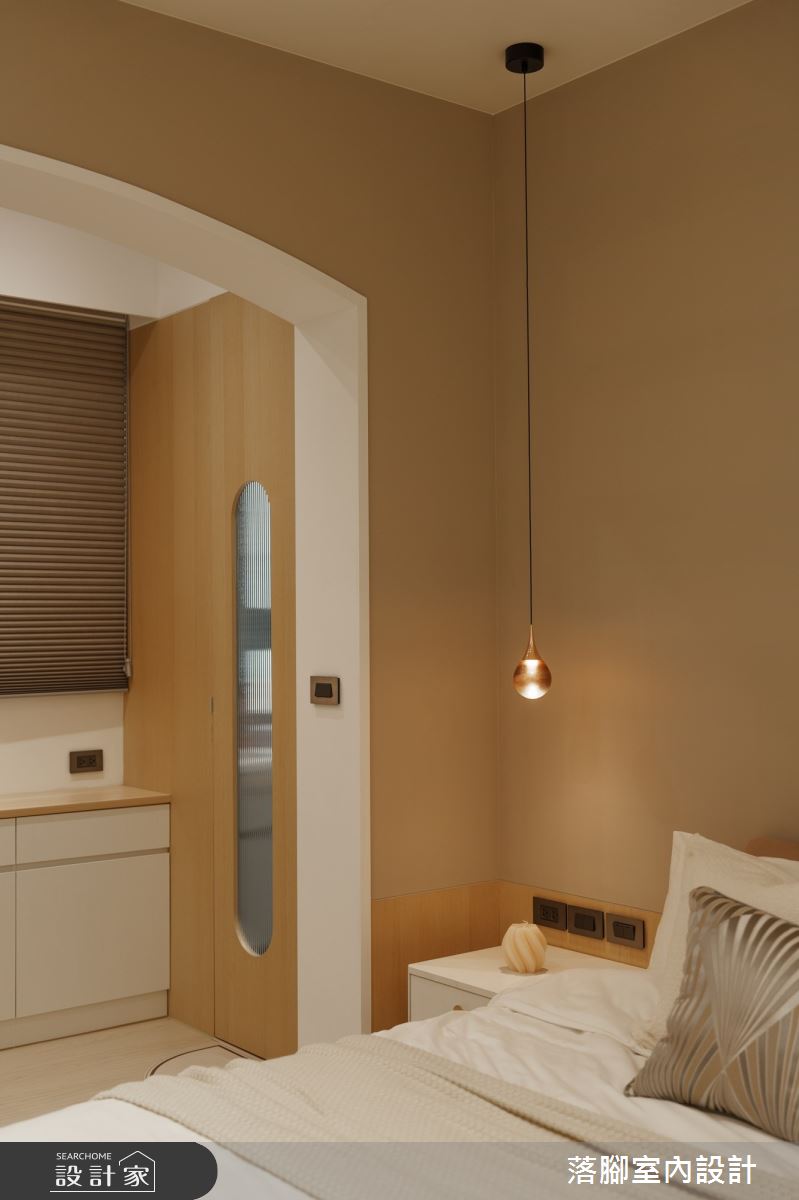 31坪新成屋(5年以下)＿現代風臥室案例圖片＿落腳室內設計＿落腳_甜心之43