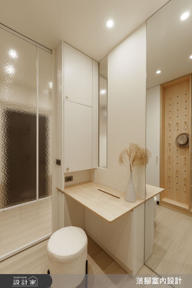 31坪新成屋(5年以下)＿現代風更衣間案例圖片＿落腳室內設計＿落腳_甜心之54