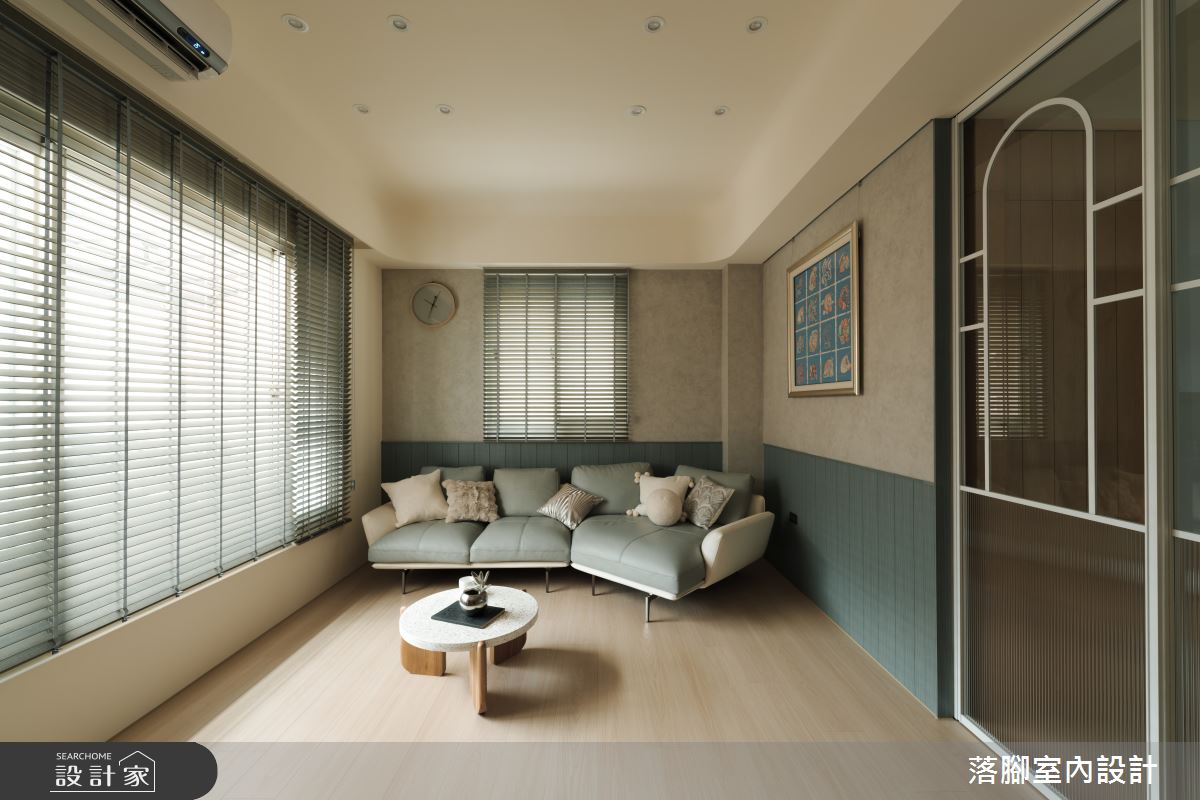 55坪中古屋(5~15年)＿現代風客廳案例圖片＿落腳室內設計＿落腳_初心之4