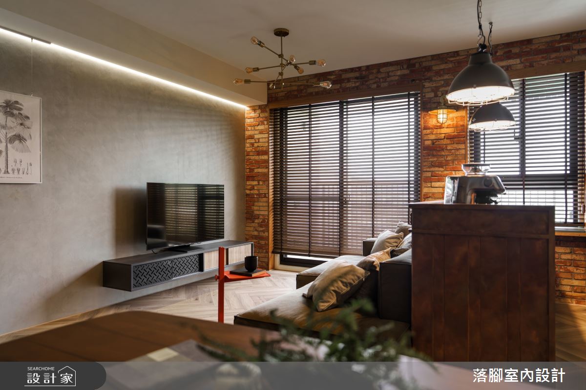 22坪新成屋(5年以下)＿英倫風客廳餐廳案例圖片＿落腳室內設計＿落腳_日常鏝映之10