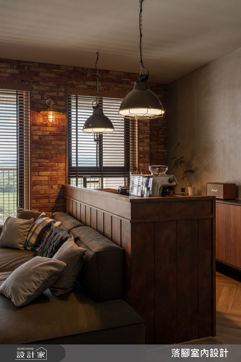 22坪新成屋(5年以下)＿英倫風客廳案例圖片＿落腳室內設計＿落腳_日常鏝映之12