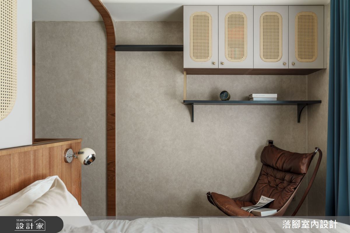 22坪新成屋(5年以下)＿英倫風臥室案例圖片＿落腳室內設計＿落腳_日常鏝映之19