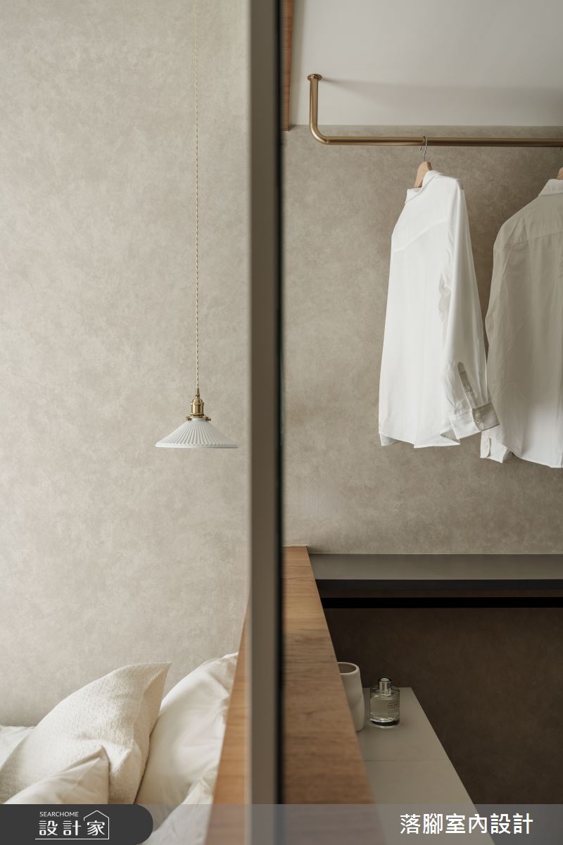 22坪新成屋(5年以下)＿英倫風臥室案例圖片＿落腳室內設計＿落腳_日常鏝映之20