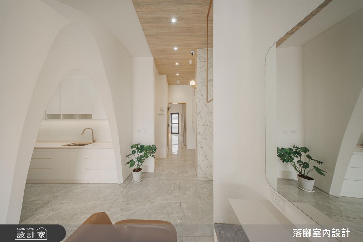 30坪新成屋(5年以下)＿現代風商業空間案例圖片＿落腳室內設計＿落腳_巧莉美髮之9