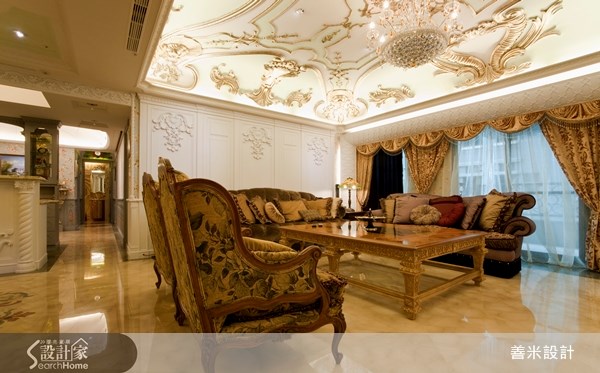 60坪新成屋(5年以下)＿新古典客廳案例圖片＿善米設計有限公司＿善米_06之3