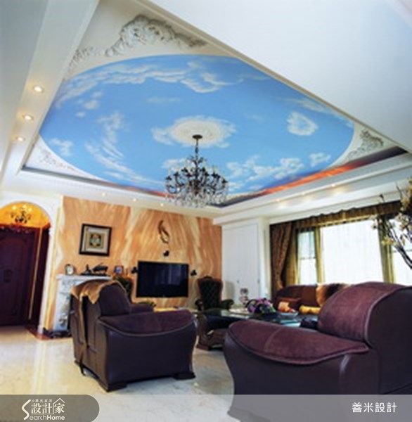 60坪新成屋(5年以下)＿新古典客廳案例圖片＿善米設計有限公司＿善米_02之7