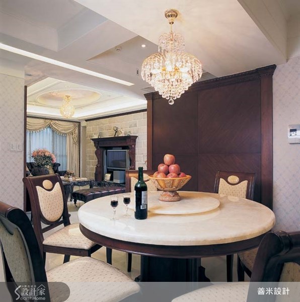 40坪新成屋(5年以下)＿新古典餐廳案例圖片＿善米設計有限公司＿善米_01之8