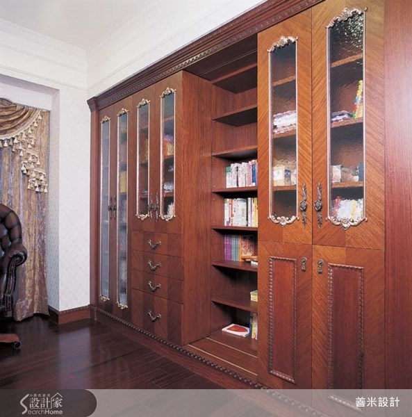 40坪新成屋(5年以下)＿新古典書房案例圖片＿善米設計有限公司＿善米_01之9