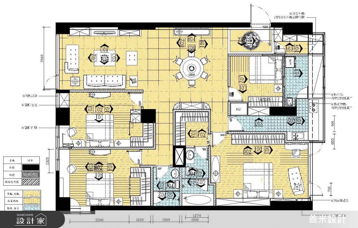 50坪老屋(16~30年)＿新古典案例圖片＿善米設計有限公司＿善米_05之16