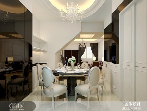 120坪新成屋(5年以下)＿新古典餐廳案例圖片＿善米設計有限公司＿善米_07之3