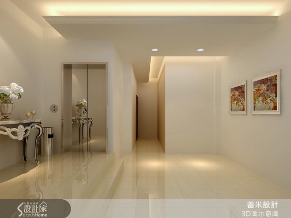 120坪新成屋(5年以下)＿新古典玄關案例圖片＿善米設計有限公司＿善米_07之1