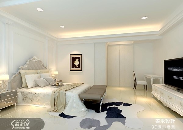120坪新成屋(5年以下)＿新古典臥室案例圖片＿善米設計有限公司＿善米_07之7