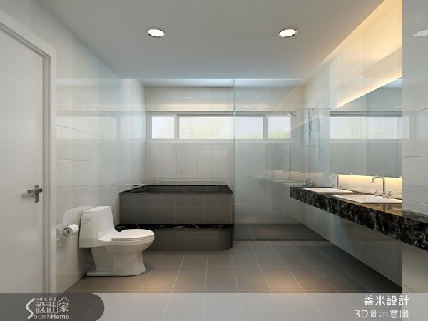 120坪新成屋(5年以下)＿新古典浴室案例圖片＿善米設計有限公司＿善米_07之8