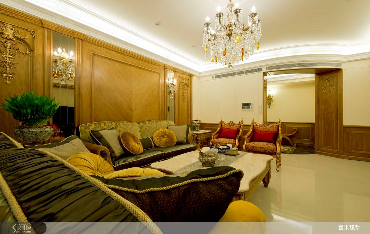 63坪新成屋(5年以下)＿新古典客廳案例圖片＿善米設計有限公司＿善米_10之5