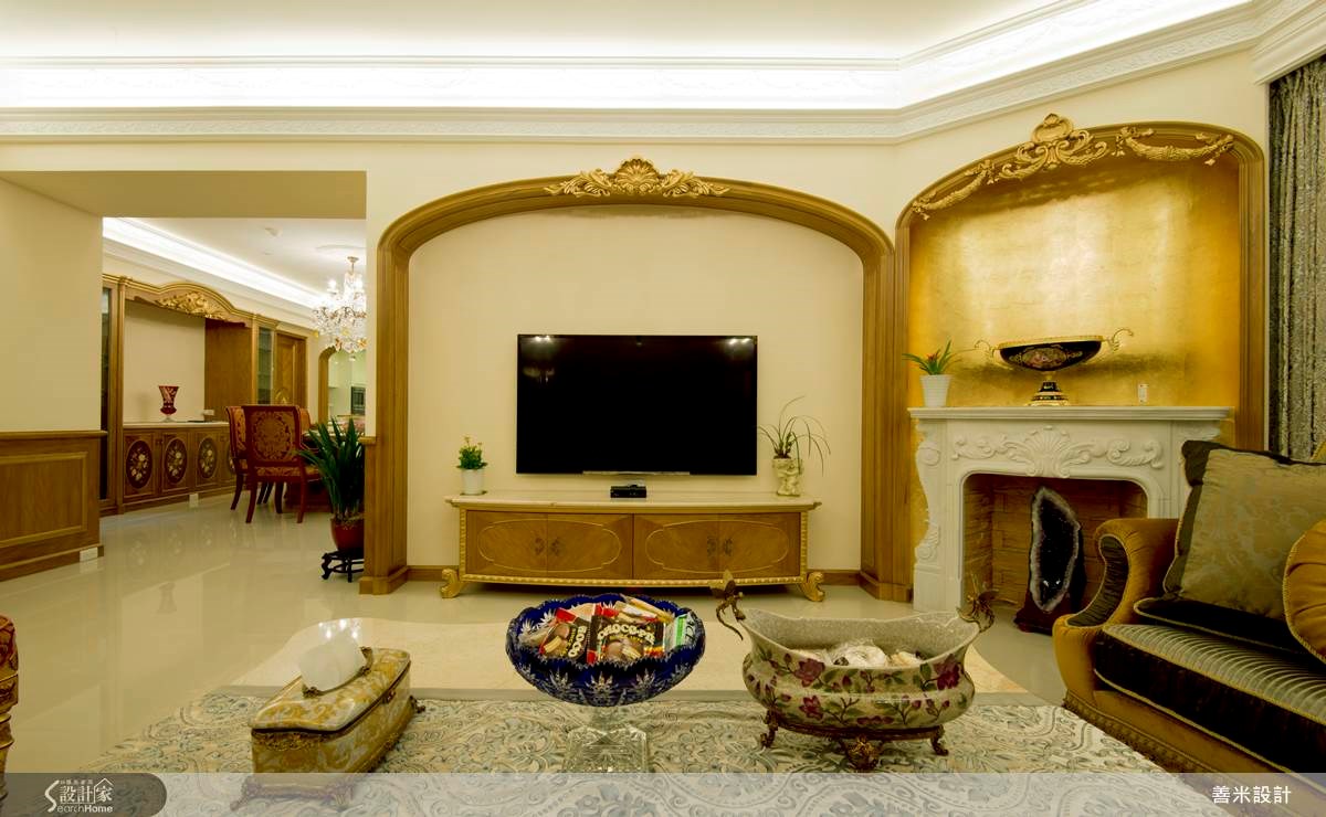63坪新成屋(5年以下)＿新古典客廳案例圖片＿善米設計有限公司＿善米_10之7