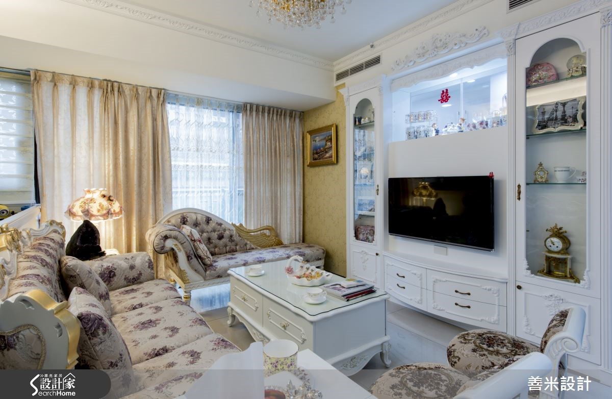 14坪新成屋(5年以下)＿新古典客廳案例圖片＿善米設計有限公司＿善米_12之10