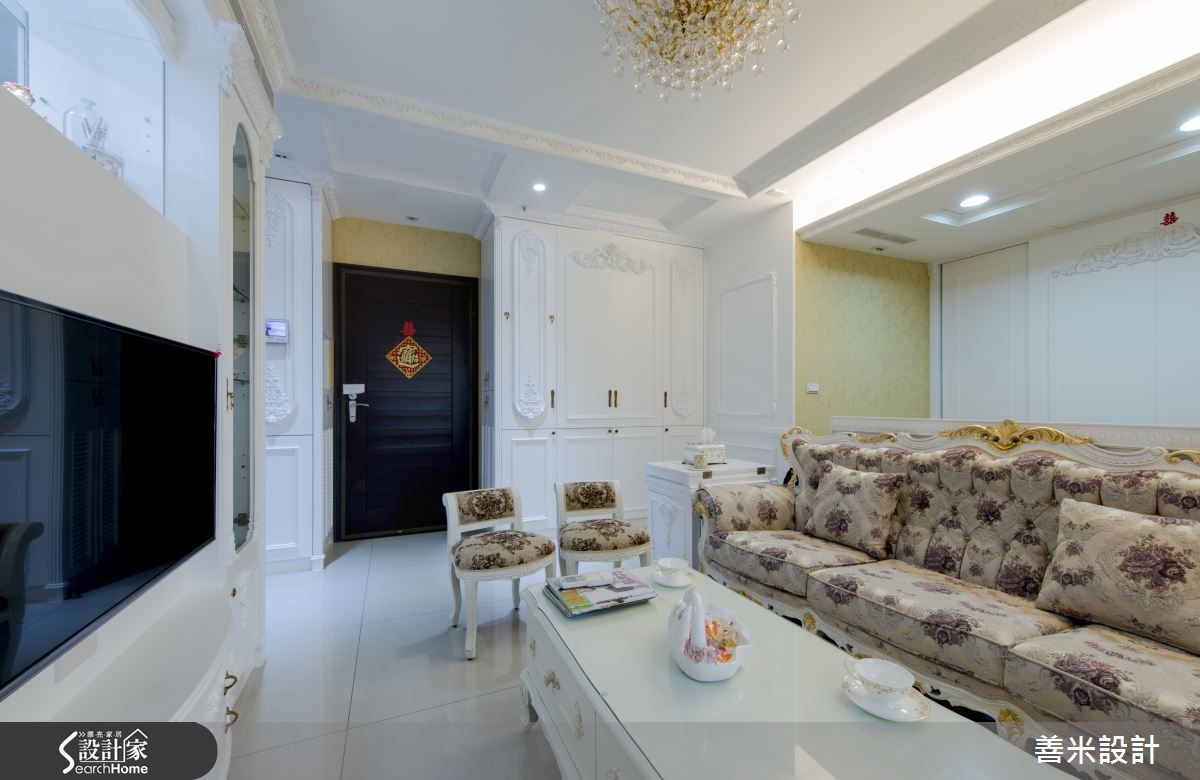 14坪新成屋(5年以下)＿新古典客廳案例圖片＿善米設計有限公司＿善米_12之12