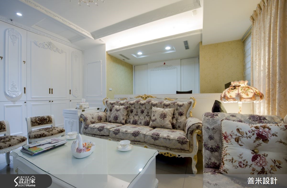 14坪新成屋(5年以下)＿新古典客廳案例圖片＿善米設計有限公司＿善米_12之13