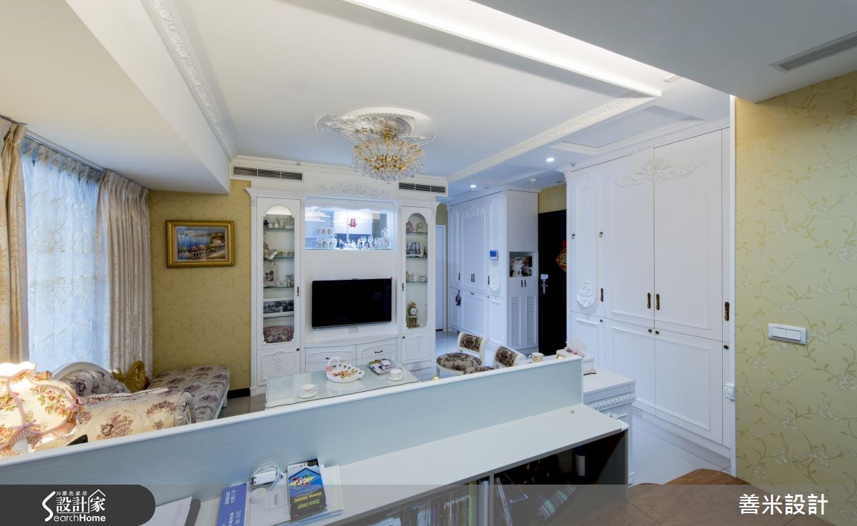 14坪新成屋(5年以下)＿新古典客廳案例圖片＿善米設計有限公司＿善米_12之18