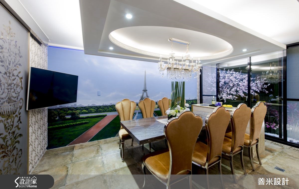 120坪新成屋(5年以下)＿新古典餐廳案例圖片＿善米設計有限公司＿善米_13之3