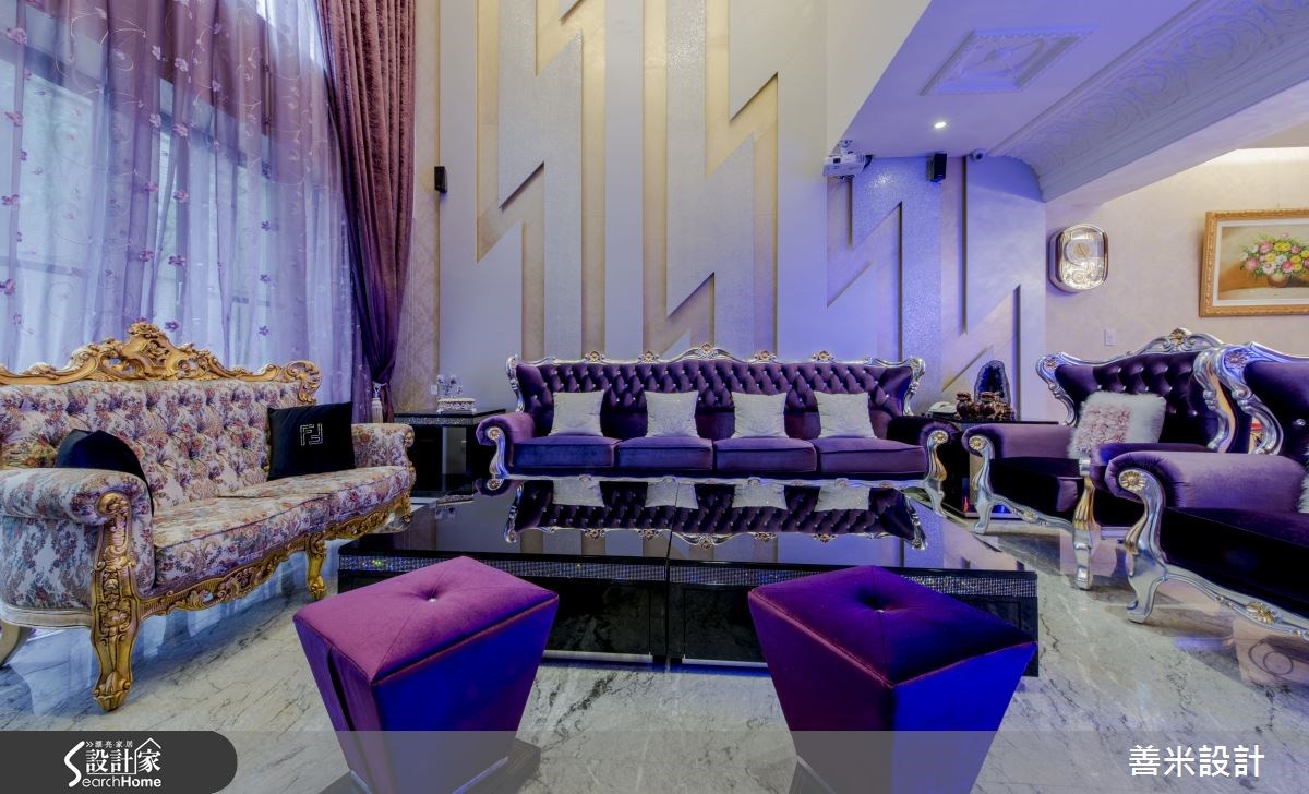 120坪新成屋(5年以下)＿新古典客廳案例圖片＿善米設計有限公司＿善米_13之11