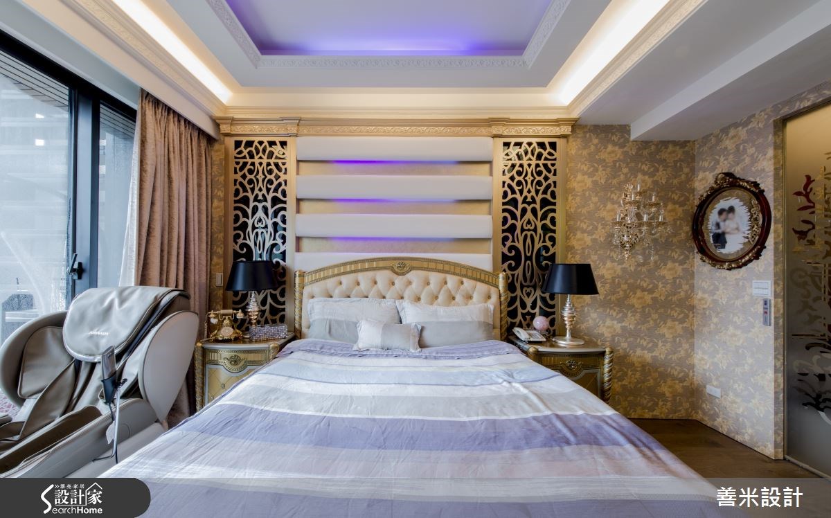 120坪新成屋(5年以下)＿新古典臥室案例圖片＿善米設計有限公司＿善米_13之23