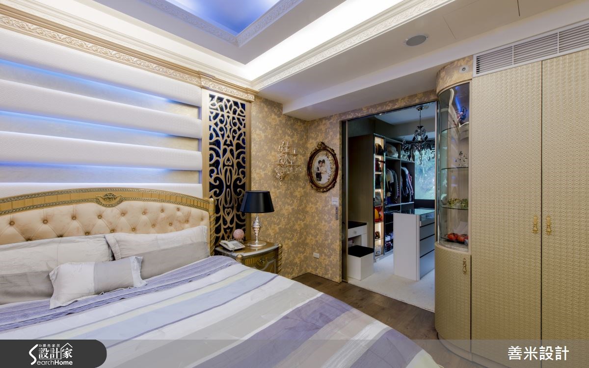 120坪新成屋(5年以下)＿新古典臥室案例圖片＿善米設計有限公司＿善米_13之24