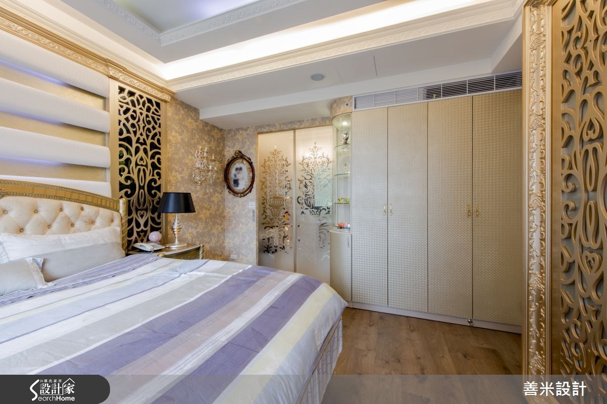 120坪新成屋(5年以下)＿新古典臥室案例圖片＿善米設計有限公司＿善米_13之25