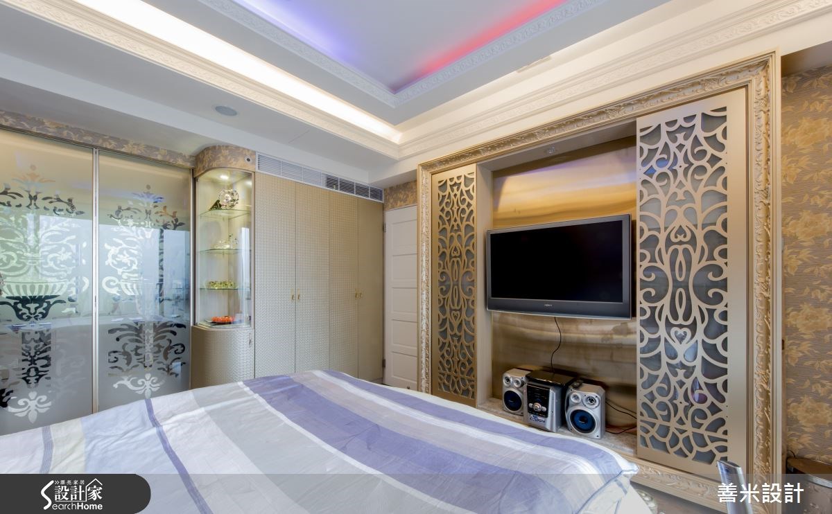 120坪新成屋(5年以下)＿新古典臥室案例圖片＿善米設計有限公司＿善米_13之26