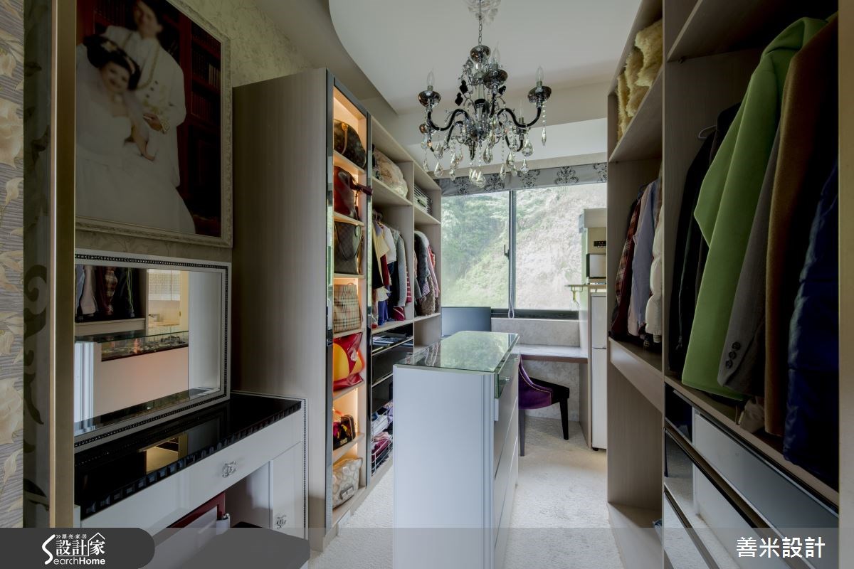 120坪新成屋(5年以下)＿新古典臥室書房更衣間案例圖片＿善米設計有限公司＿善米_13之27