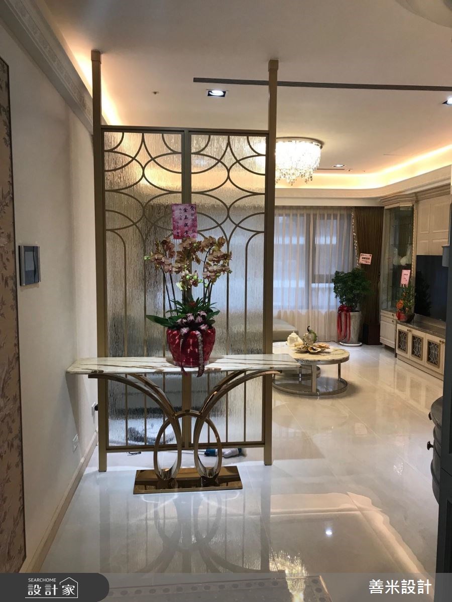 40坪新成屋(5年以下)＿混搭風玄關案例圖片＿善米設計有限公司＿善米_15之1