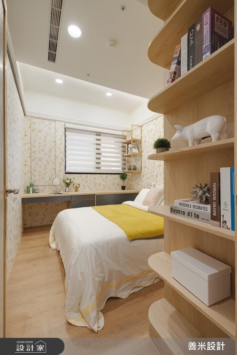 38坪新成屋(5年以下)＿混搭風臥室案例圖片＿善米設計有限公司＿善米_16之27