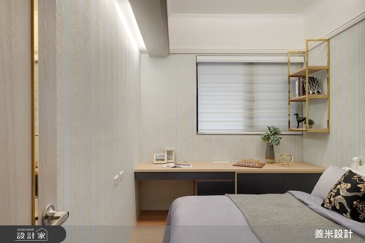 38坪新成屋(5年以下)＿混搭風臥室案例圖片＿善米設計有限公司＿善米_16之31