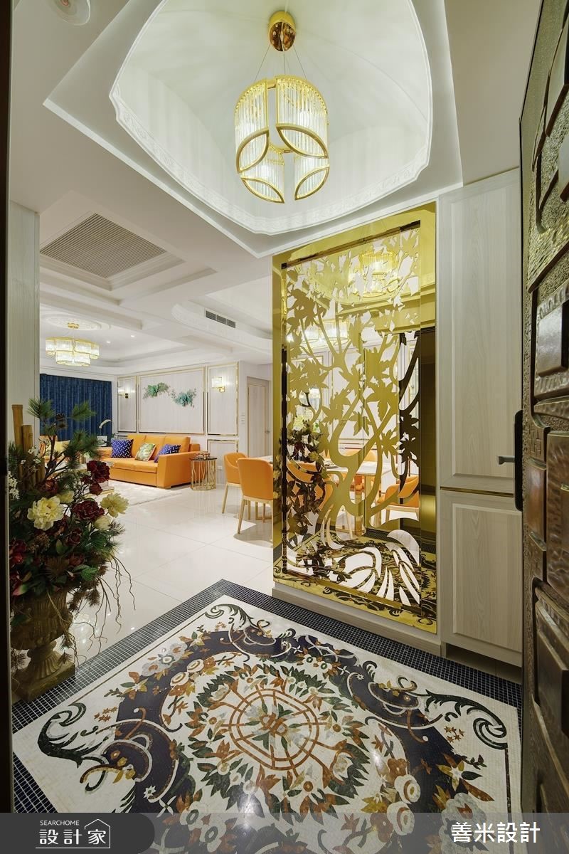 38坪新成屋(5年以下)＿混搭風玄關案例圖片＿善米設計有限公司＿善米_16之2