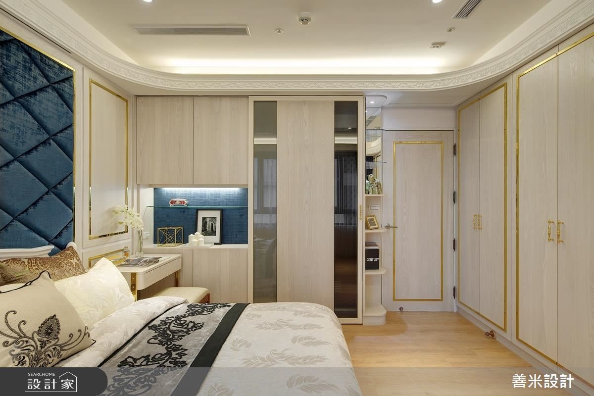 38坪新成屋(5年以下)＿混搭風臥室案例圖片＿善米設計有限公司＿善米_16之23