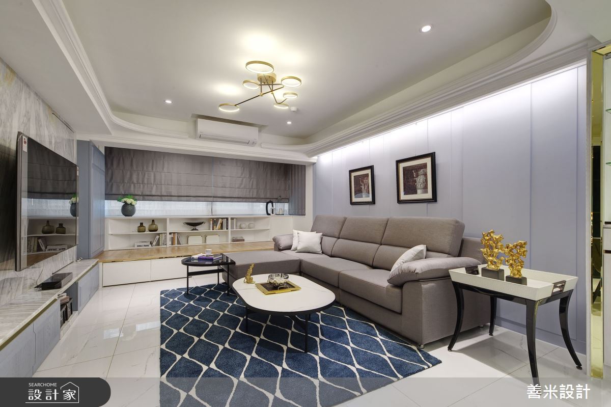 35坪老屋(16~30年)＿混搭風客廳案例圖片＿善米設計有限公司＿善米_17之3