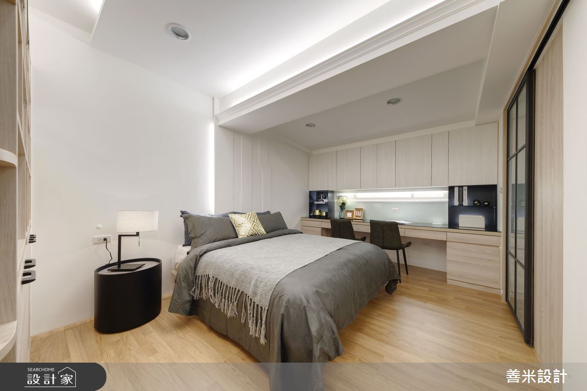35坪老屋(16~30年)＿混搭風臥室案例圖片＿善米設計有限公司＿善米_17之32