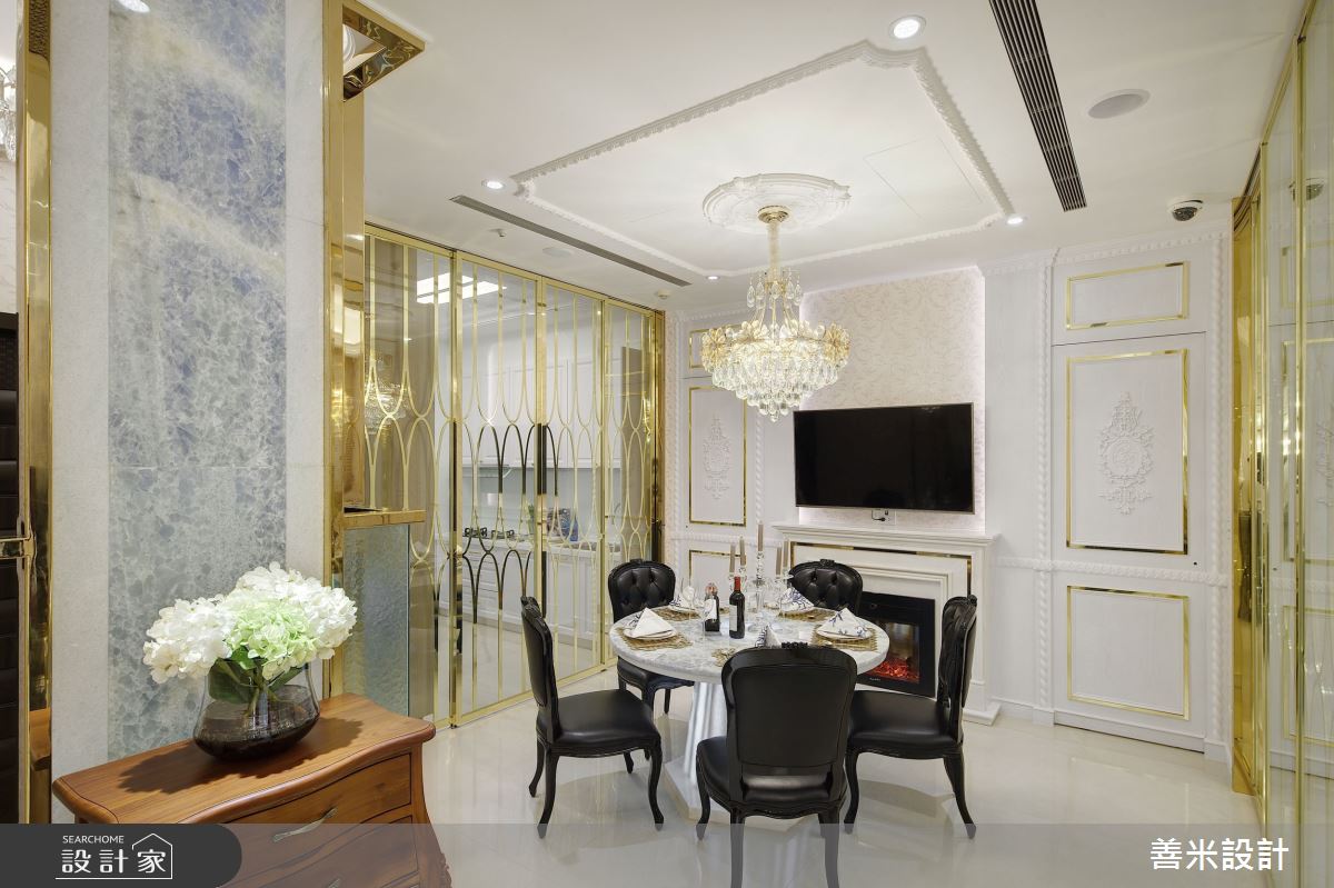 30坪中古屋(5~15年)＿古典風餐廳案例圖片＿善米設計有限公司＿善米_18之6