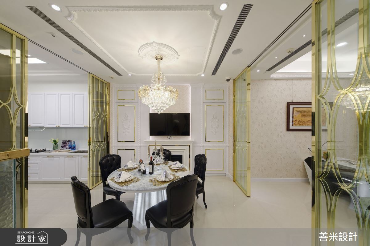 30坪中古屋(5~15年)＿古典風餐廳案例圖片＿善米設計有限公司＿善米_18之10
