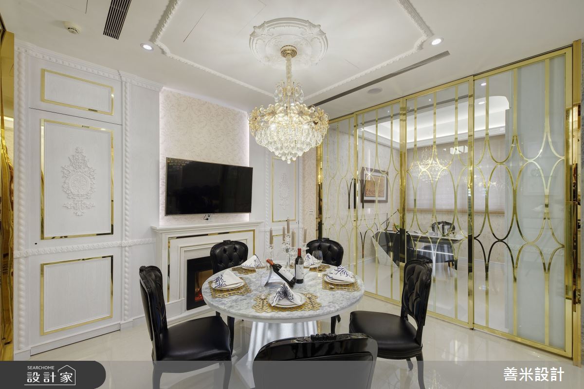 30坪中古屋(5~15年)＿古典風餐廳案例圖片＿善米設計有限公司＿善米_18之7