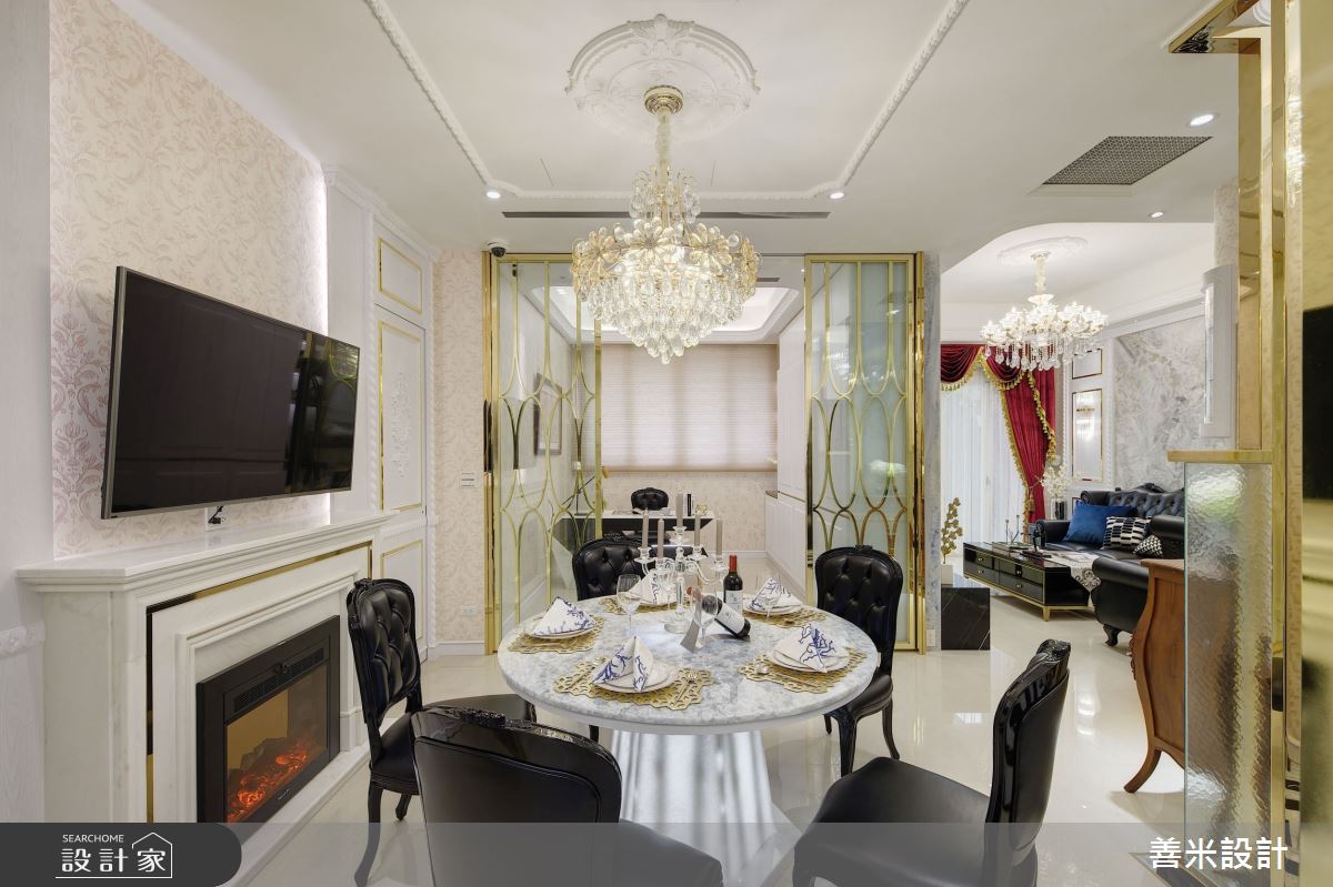 30坪中古屋(5~15年)＿古典風餐廳案例圖片＿善米設計有限公司＿善米_18之5