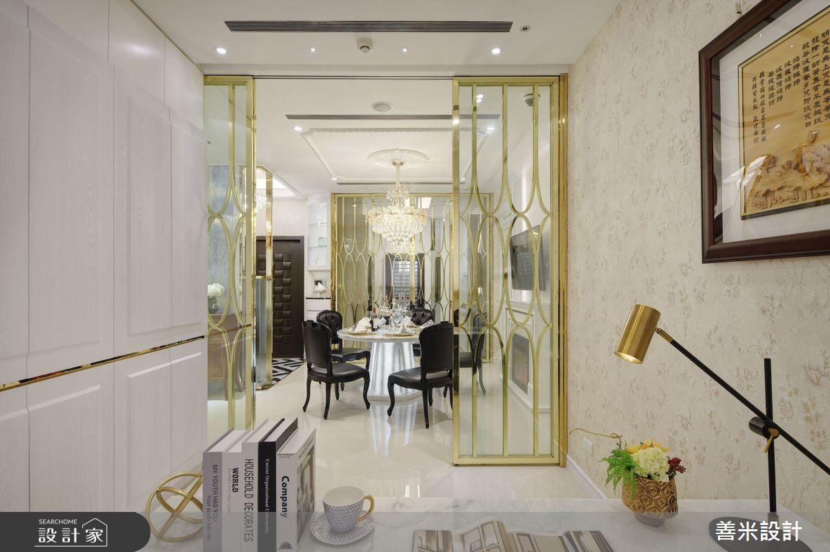 30坪中古屋(5~15年)＿古典風餐廳書房案例圖片＿善米設計有限公司＿善米_18之25