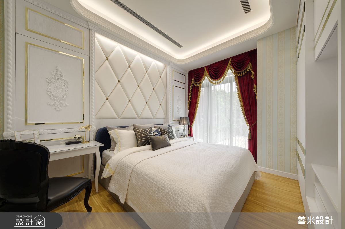 30坪中古屋(5~15年)＿古典風臥室案例圖片＿善米設計有限公司＿善米_18之30