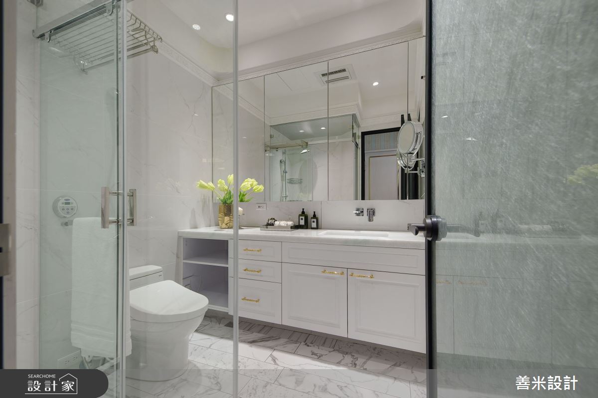 30坪中古屋(5~15年)＿古典風浴室案例圖片＿善米設計有限公司＿善米_18之36