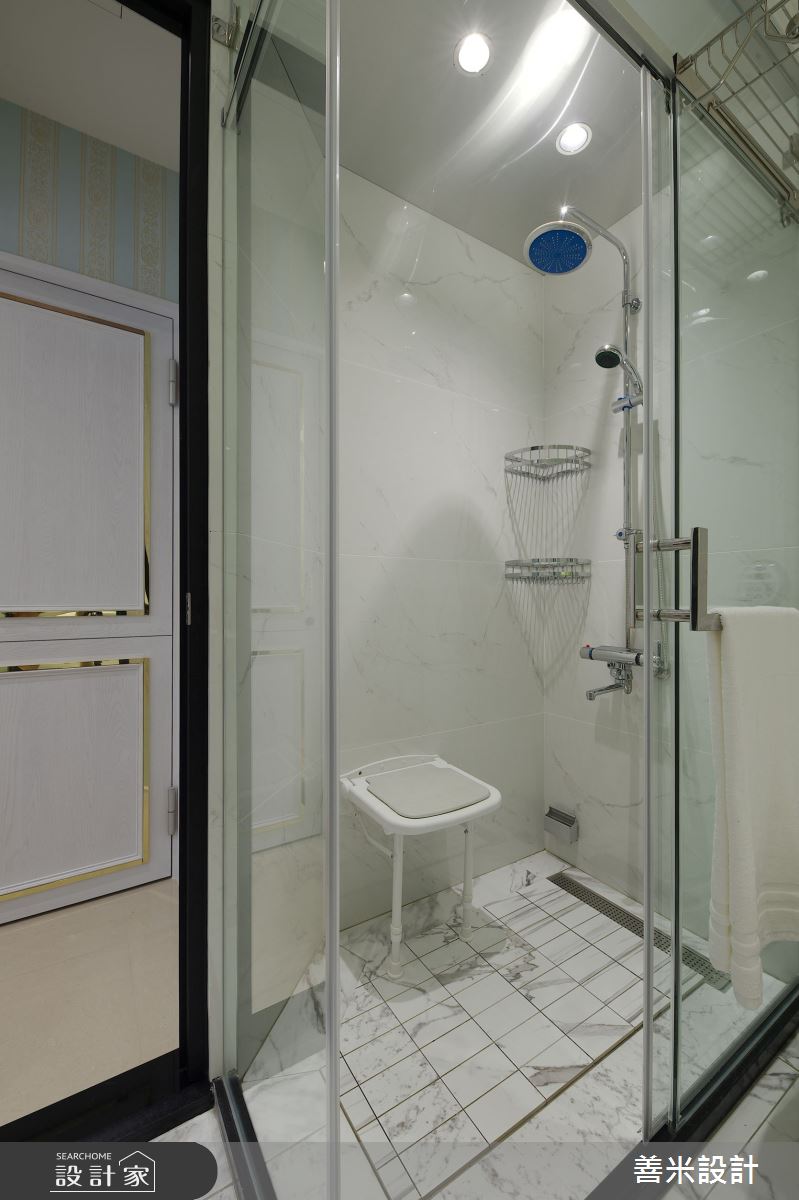 30坪中古屋(5~15年)＿古典風浴室案例圖片＿善米設計有限公司＿善米_18之37