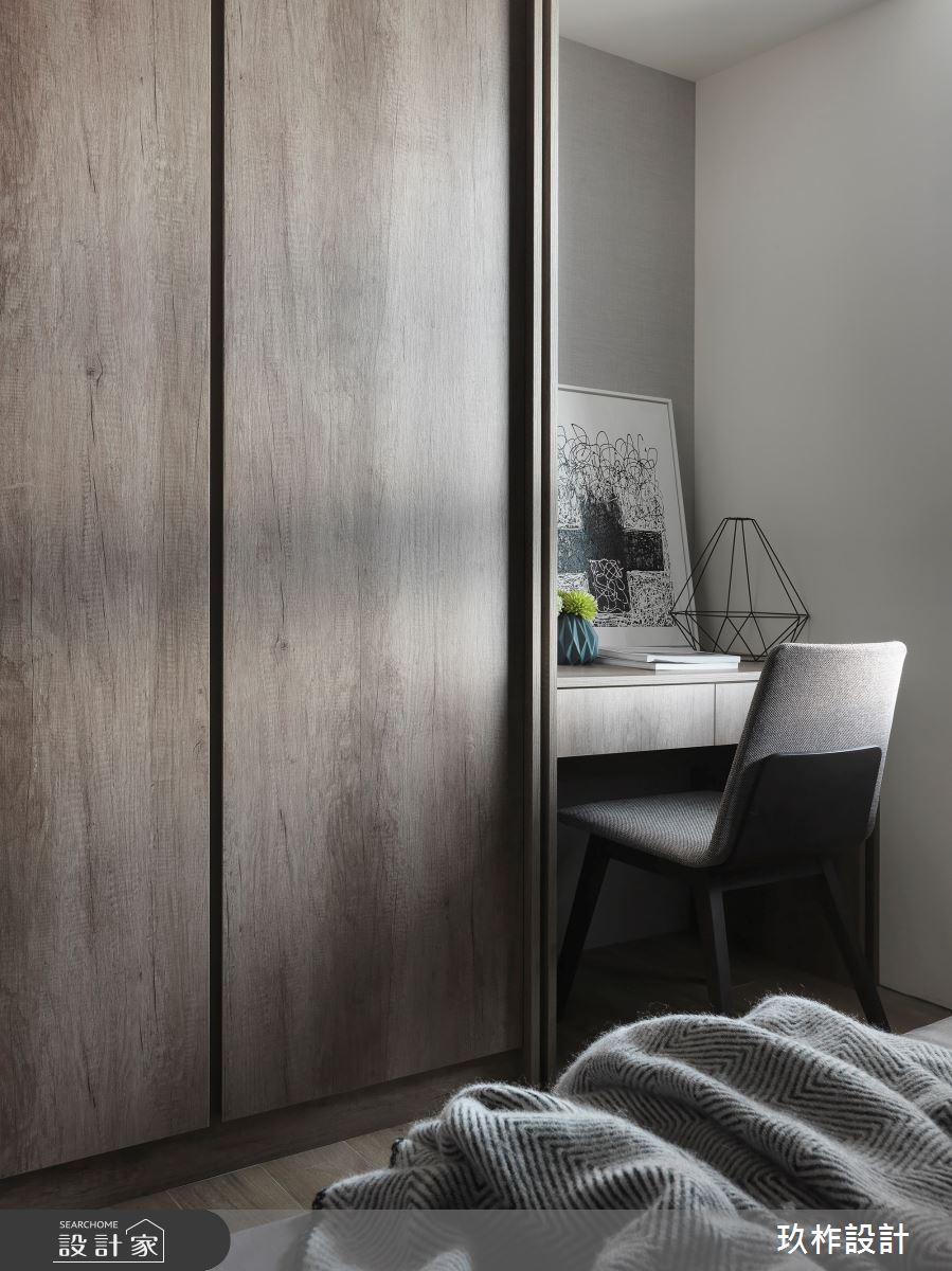 30坪新成屋(5年以下)＿現代風臥室案例圖片＿玖柞設計＿玖柞_07之9