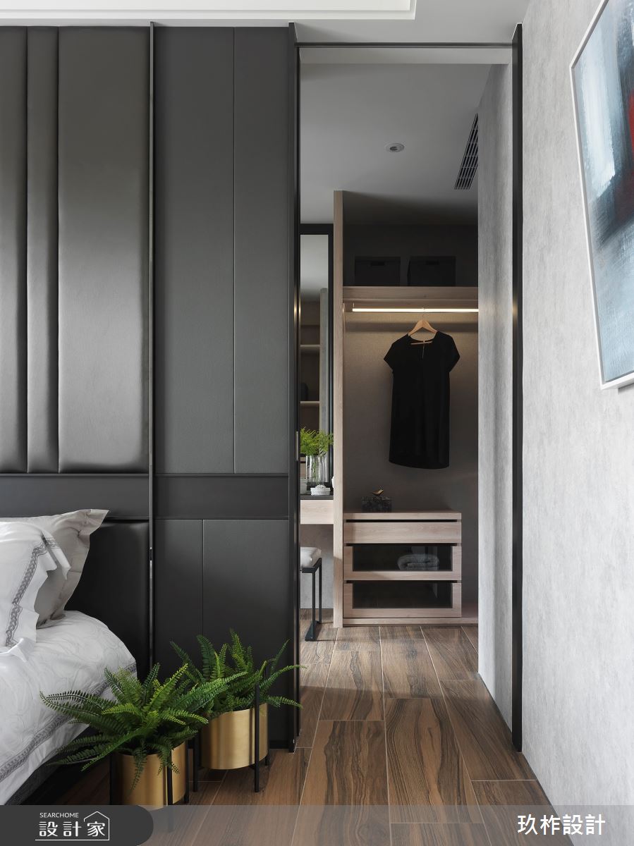 36坪新成屋(5年以下)＿現代風更衣間案例圖片＿玖柞設計＿玖柞_10之8